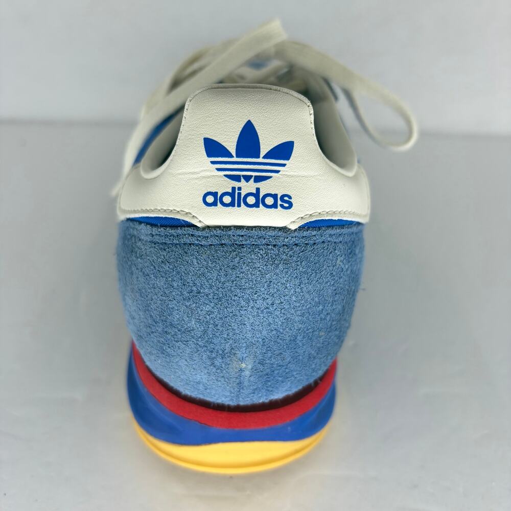 Adidas SL 72 RS Blue Scarlet White Red Gum Originals Retro Sz 12 - Picture 9 of 15